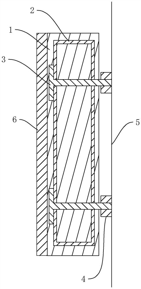 A kind of lightweight composite concrete exterior wall and its production method