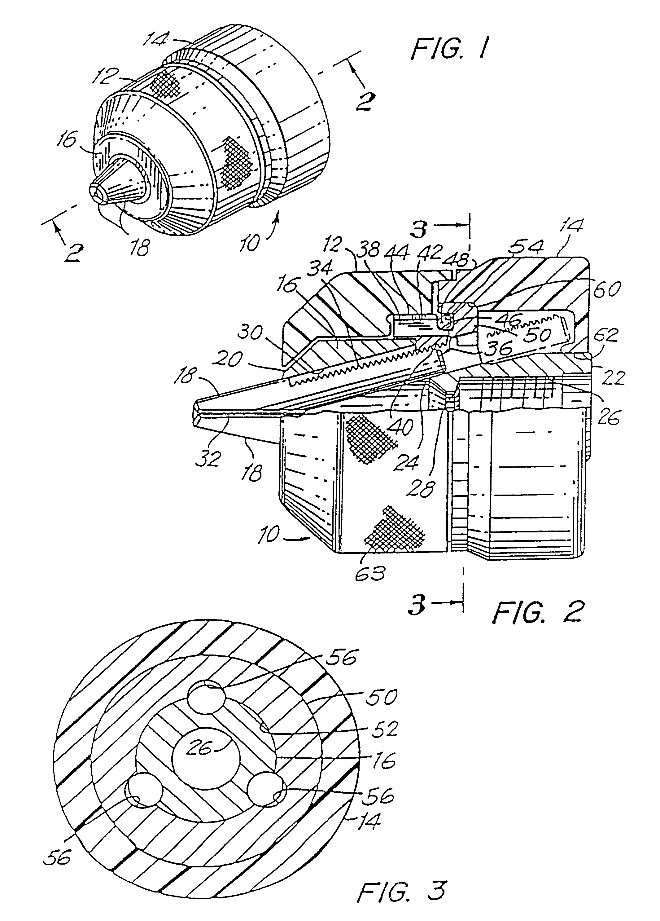 Non-impact keyless chuck