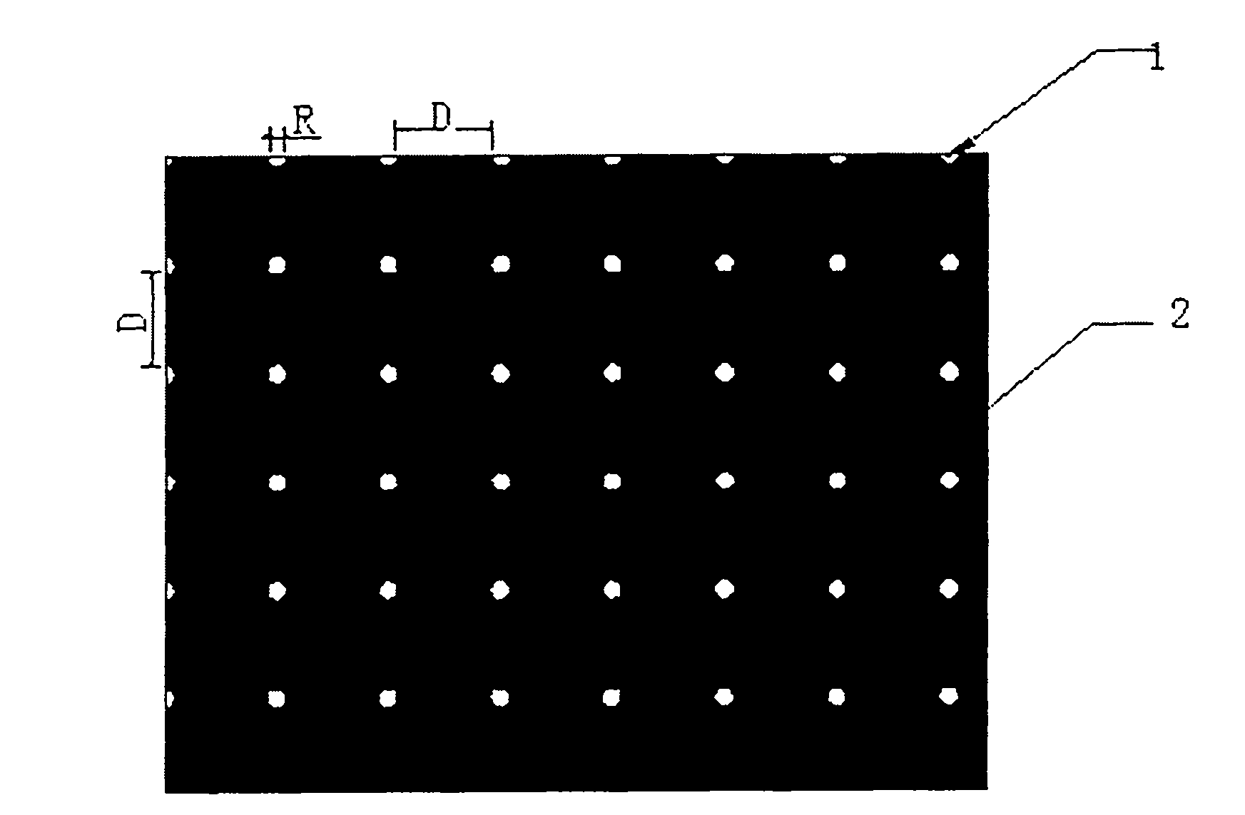 Stereoscopic grating material