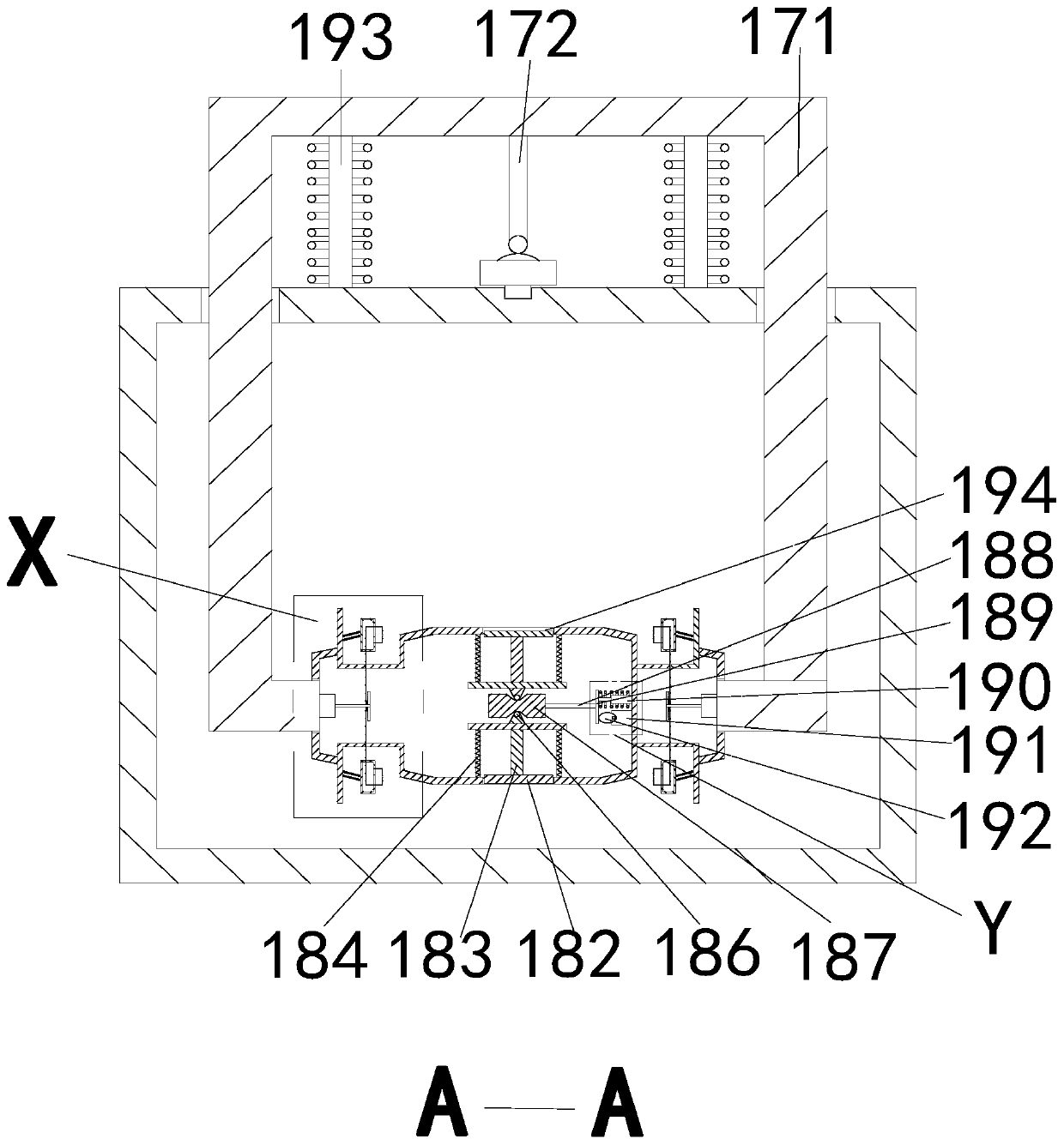 Dyed cloth drying equipment and drying method thereof