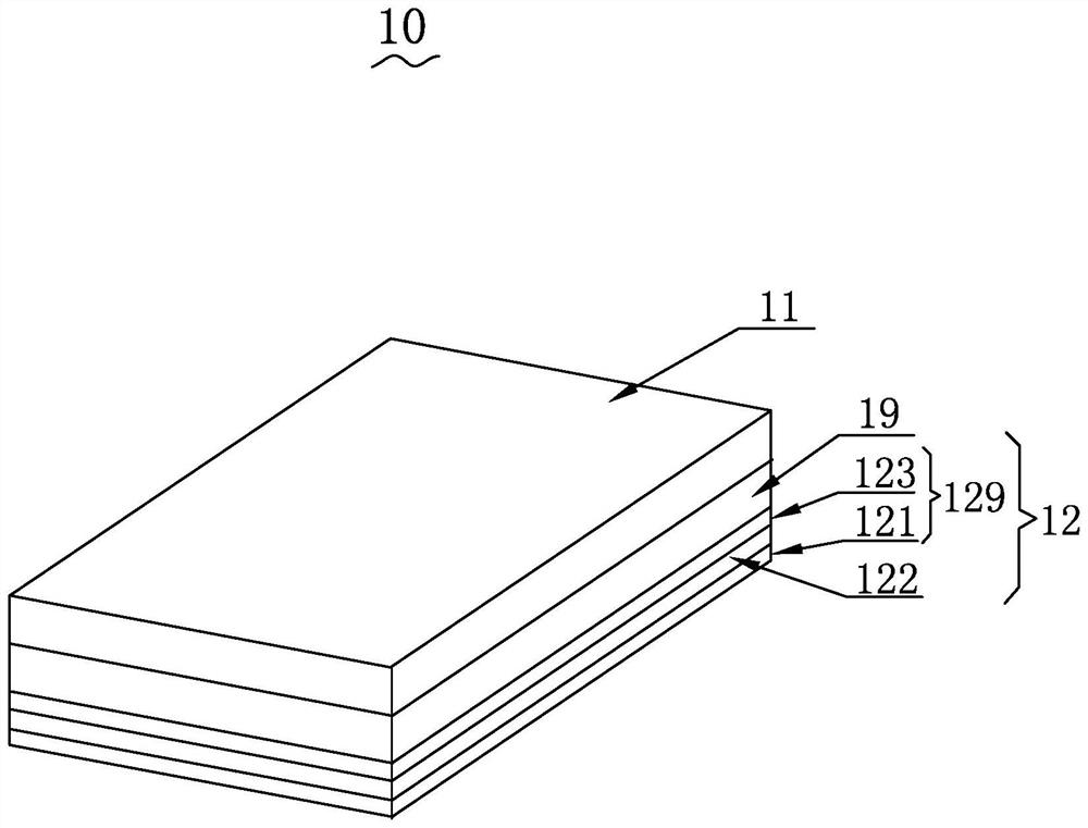 Induction surface structure, preparation method thereof and product with induction surface structure