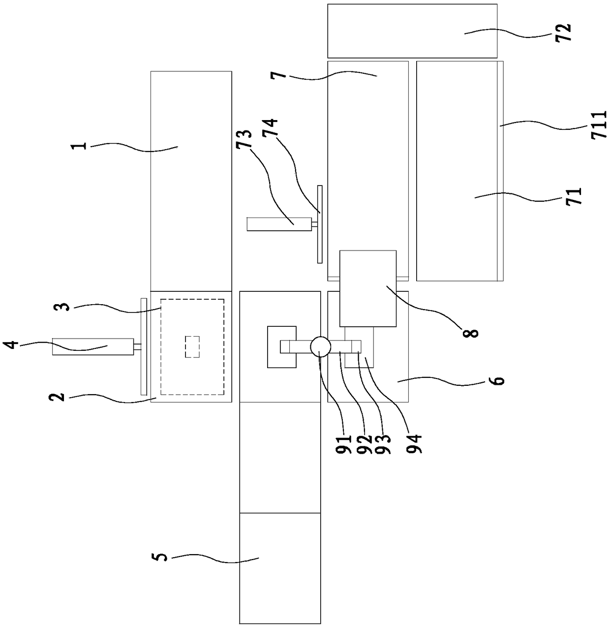 Special-shaped cigarette and conventional cigarette mixed packing machine and packing method thereof