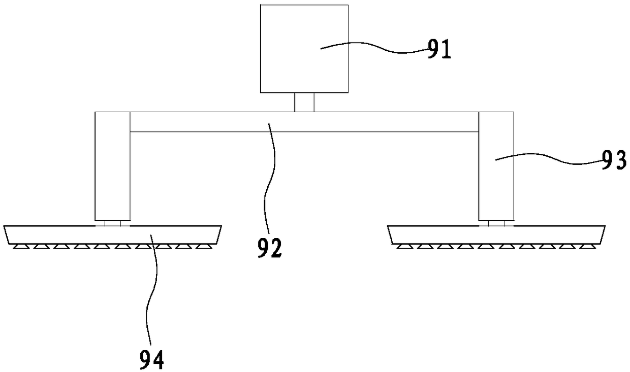 Special-shaped cigarette and conventional cigarette mixed packing machine and packing method thereof