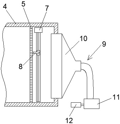 Wind and sand prevention distribution box for desert area and wind and sand prevention method