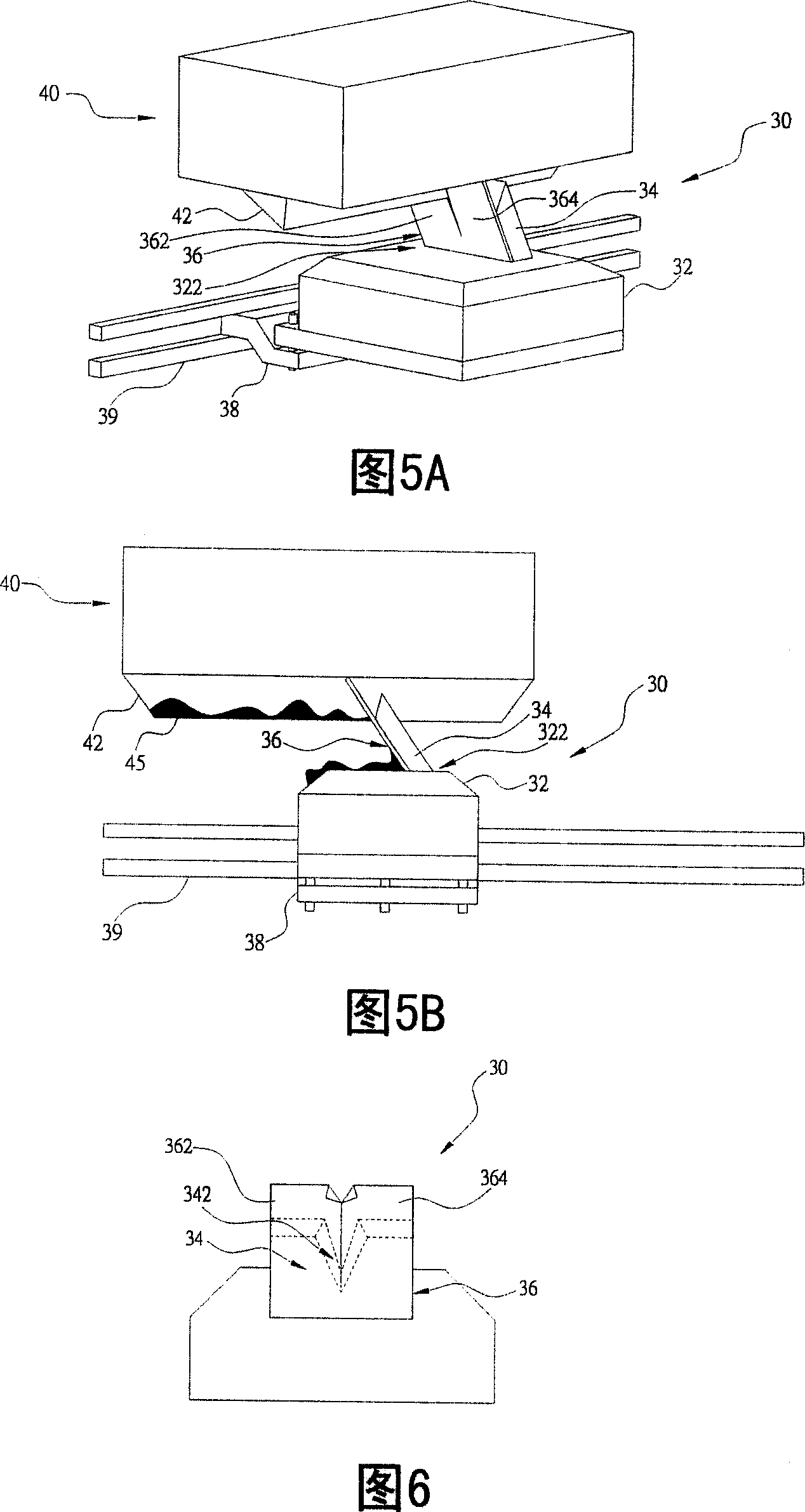 Scraping structure of spray scraping machine