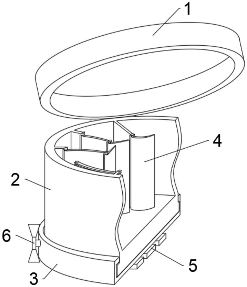 Take-out box and use method thereof