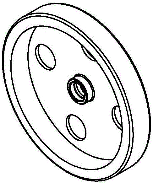 Magnetic counterweight ring, magnetic control wheel and preparation method thereof