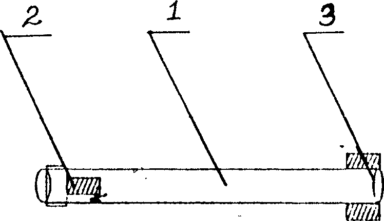 Anti-pollutting device for fibroscope