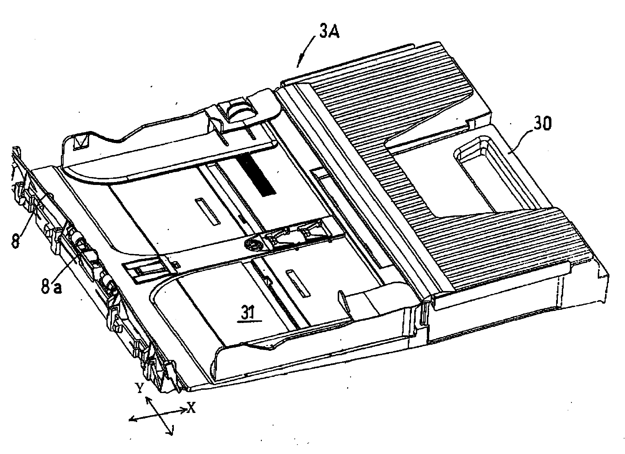 Sheet-supply cassette, and image recording apparatus including sheet-supply cassette