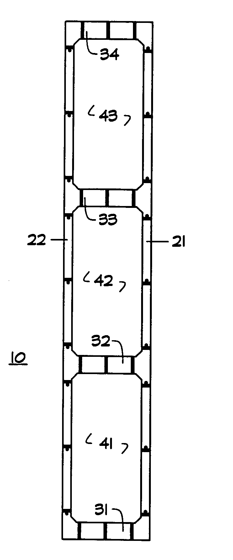 Method and apparatus for precast and framed block element construction