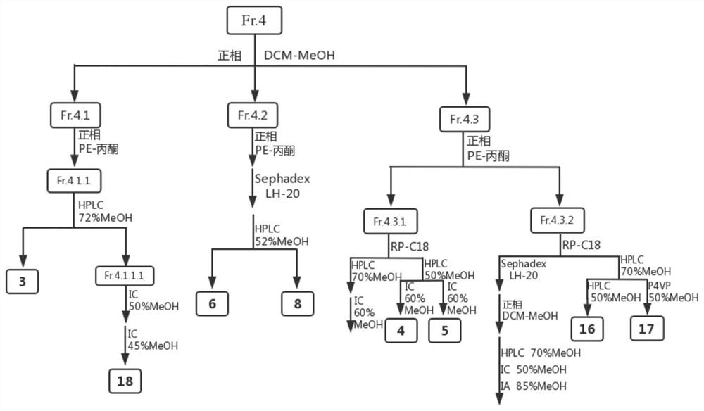 Compound targeting Keap1-Nrf2-ARE signal channel, preparation method and application thereof