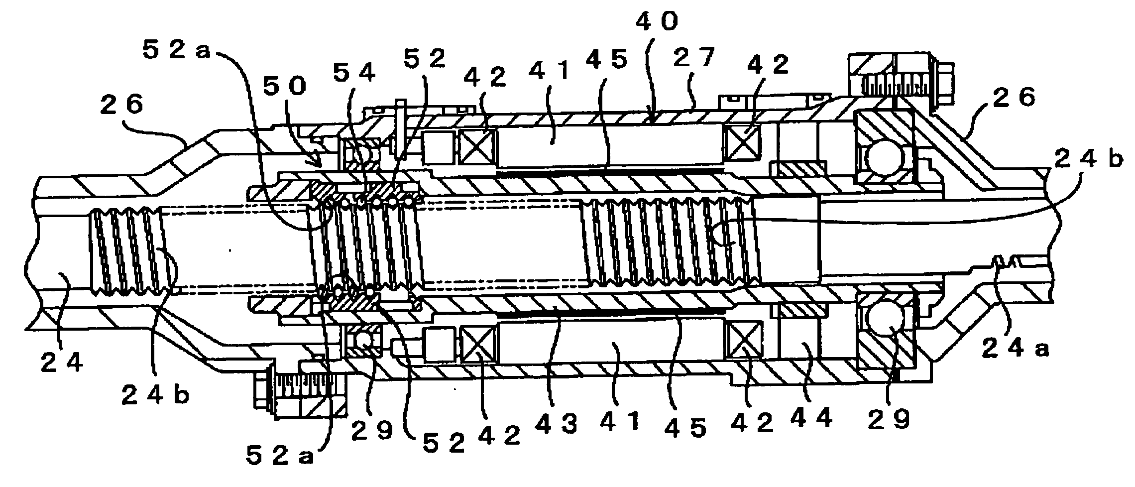 Electric power steering device and method and apparatus for manufacturing the same