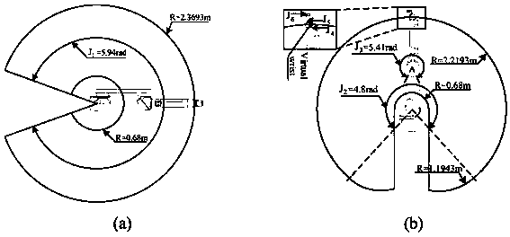 Working space solving method of flexible supporting industrial robot