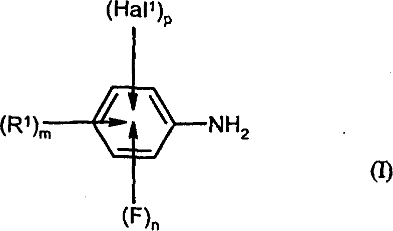 Preparation of fluorinated anilines