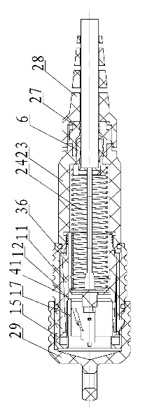 DLC (Data Link Control) optical fiber connector assembly and plug thereof