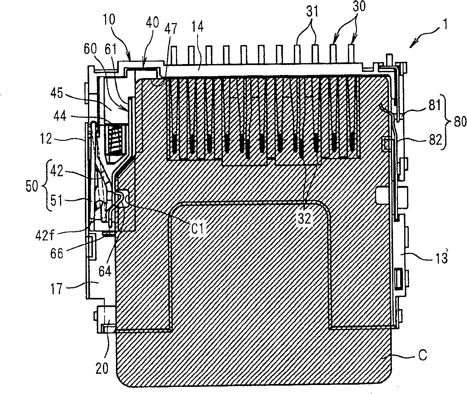 Card connector