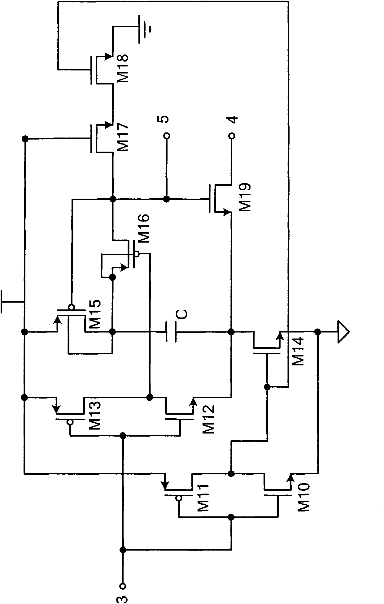 MOS switching circuit with broadband and high linearity