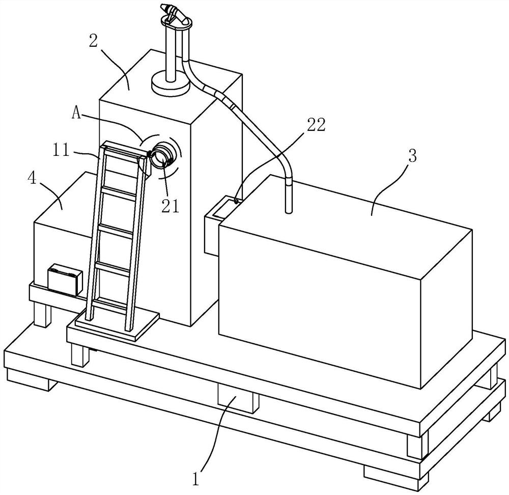 Highway engineering environment-friendly construction device and construction method