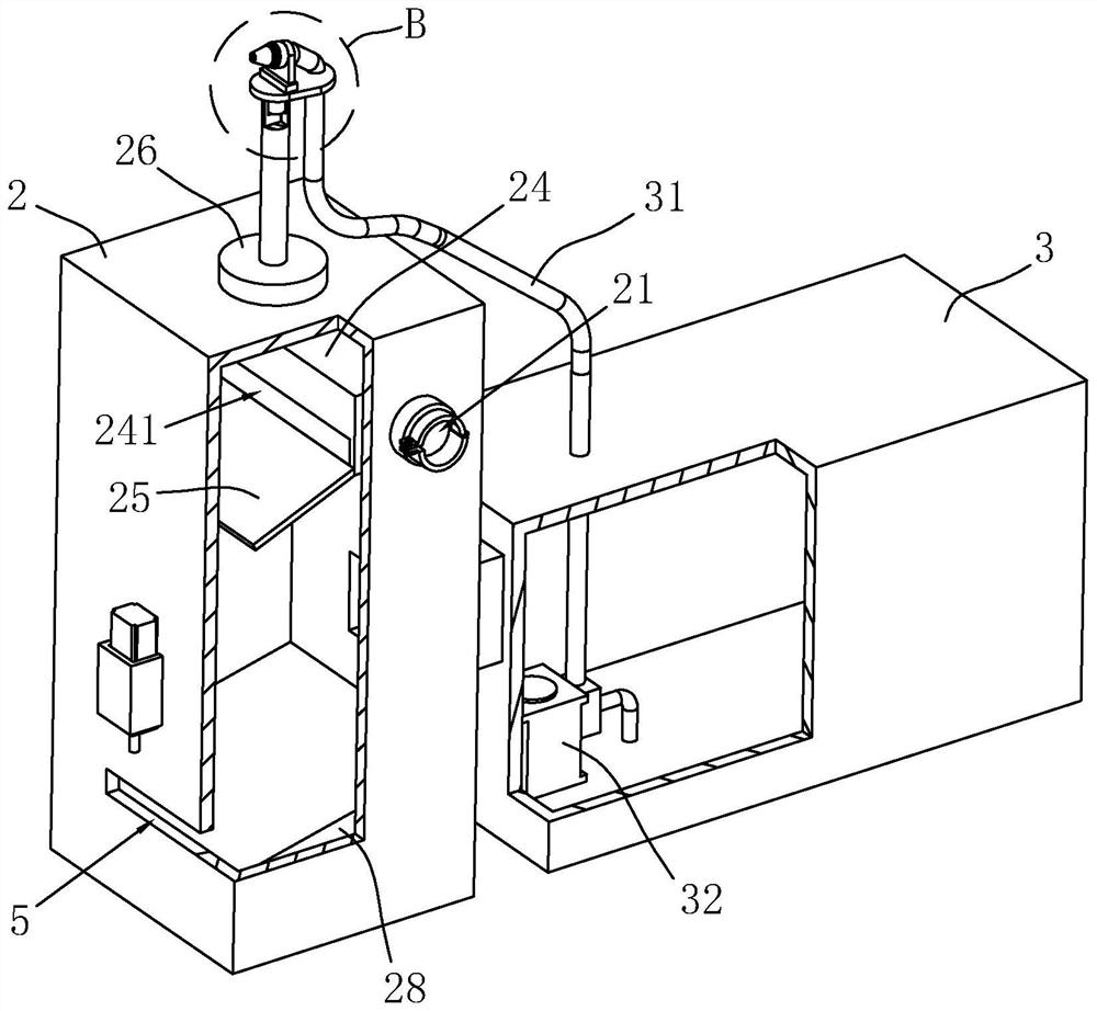 Highway engineering environment-friendly construction device and construction method