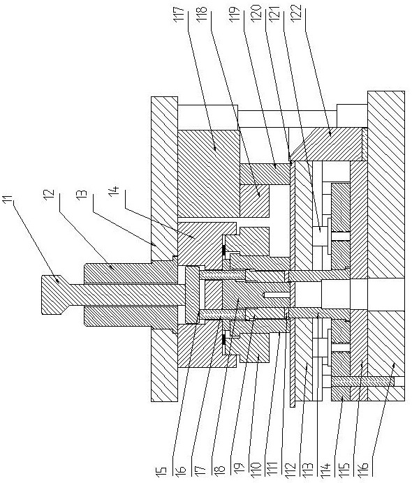 Composite stamping automatic production line