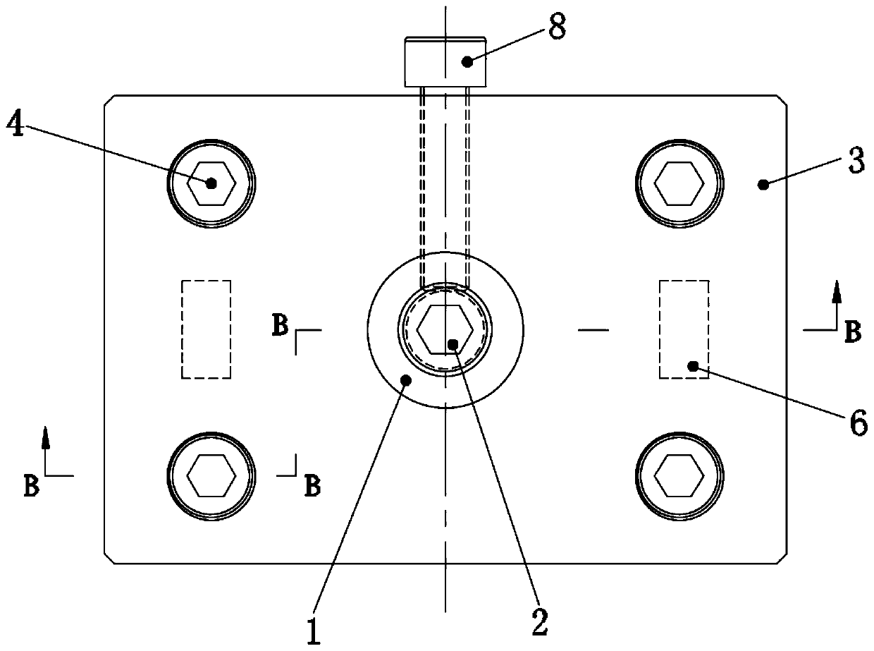 A movable plug pressing die