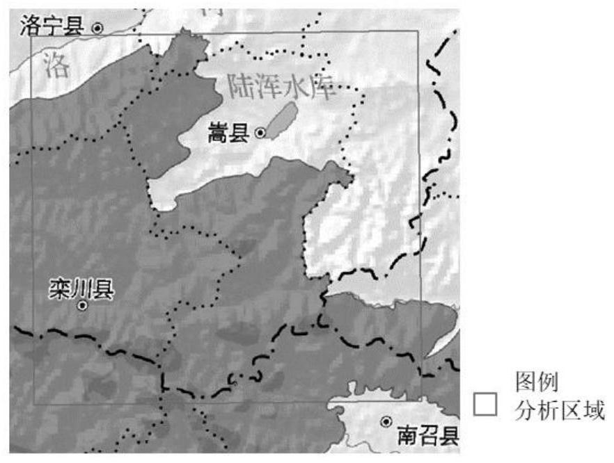 Natural protected area protection vacancy analysis method and system