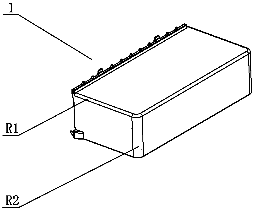 Machining mechanism for products with textured surface