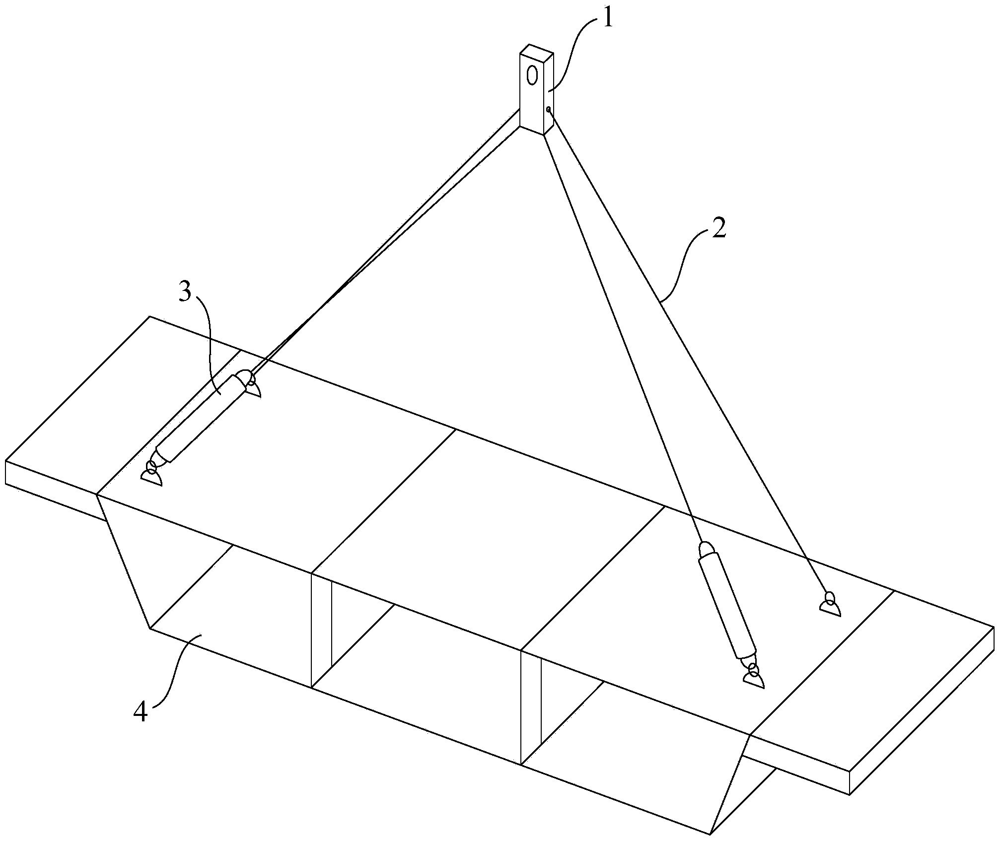 Hoisting rigging and hoisting method thereof