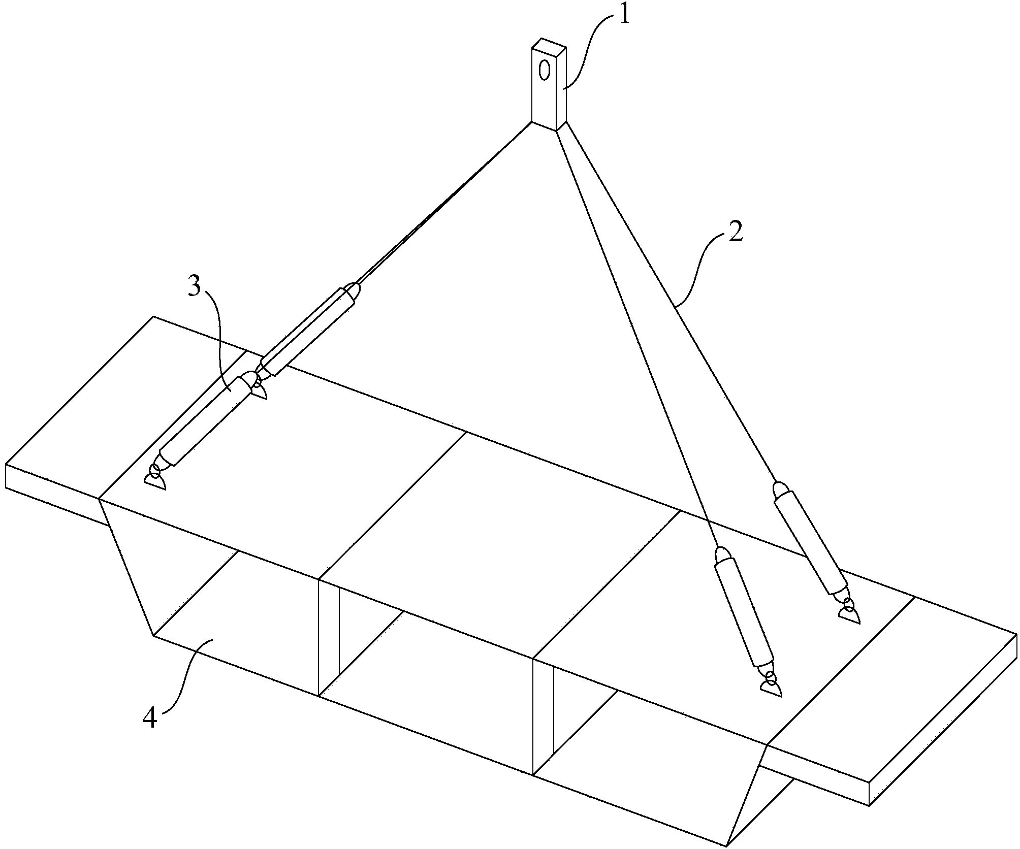 Hoisting rigging and hoisting method thereof