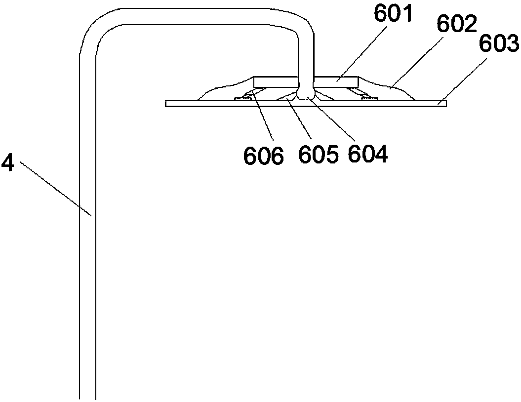 Ultrasonic wave based intelligent sensing showering device