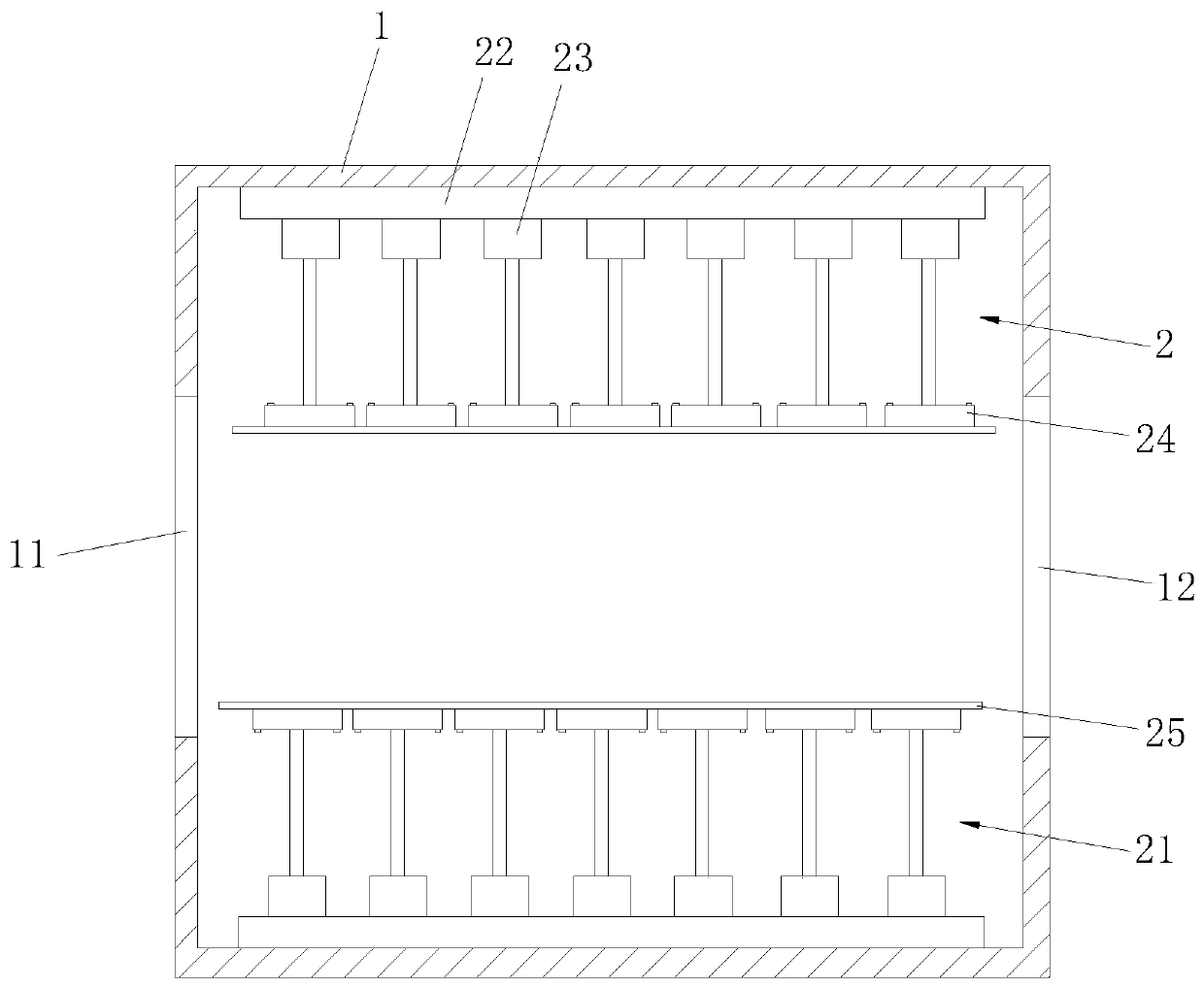 Solar cell lamination control device