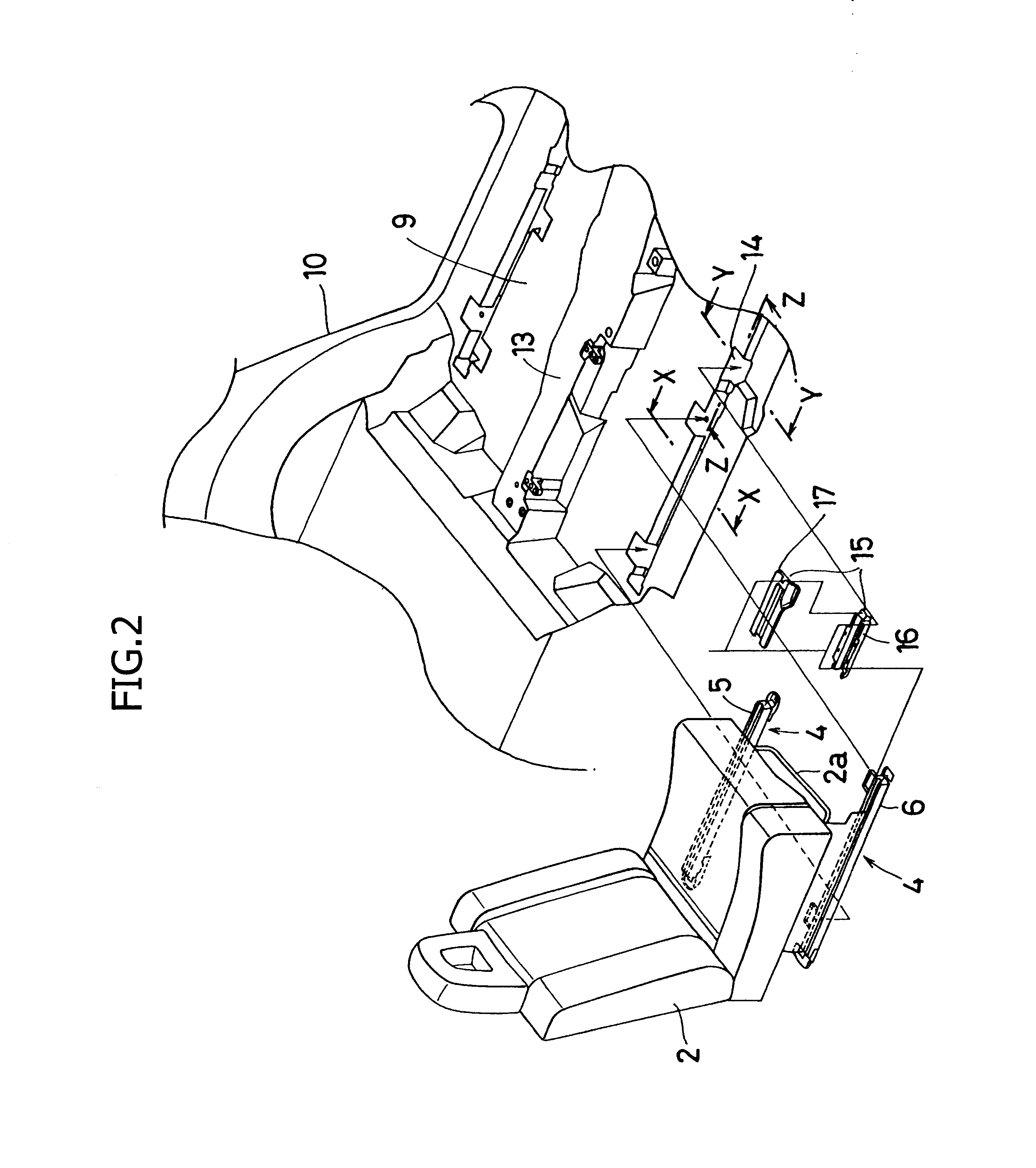 Seat sliding structure