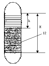 Method for removing residual catalyst in bisphenol A reaction liquid