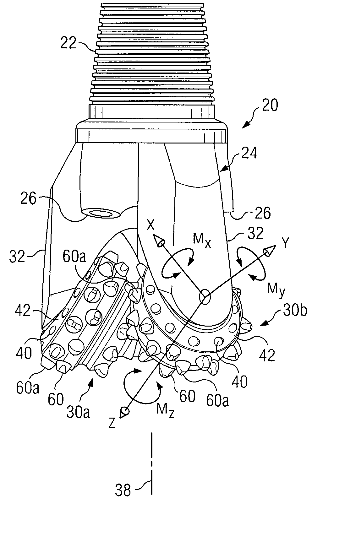 Roller cone drill bits with optimized bearing structures