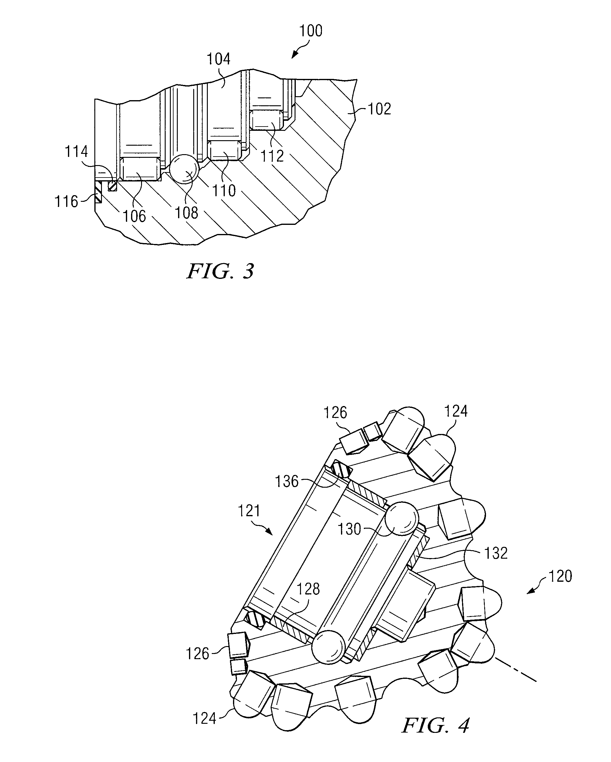 Roller cone drill bits with optimized bearing structures