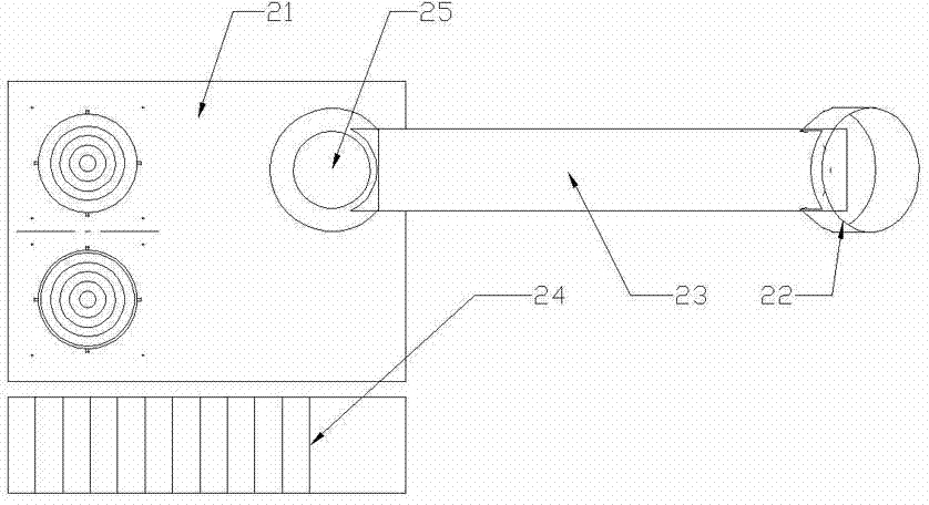 Garbage cracking purification device and garbage cracking purification treatment process