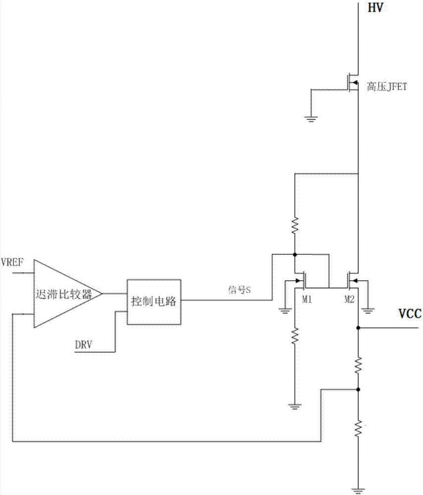 Novel LED control drive circuit