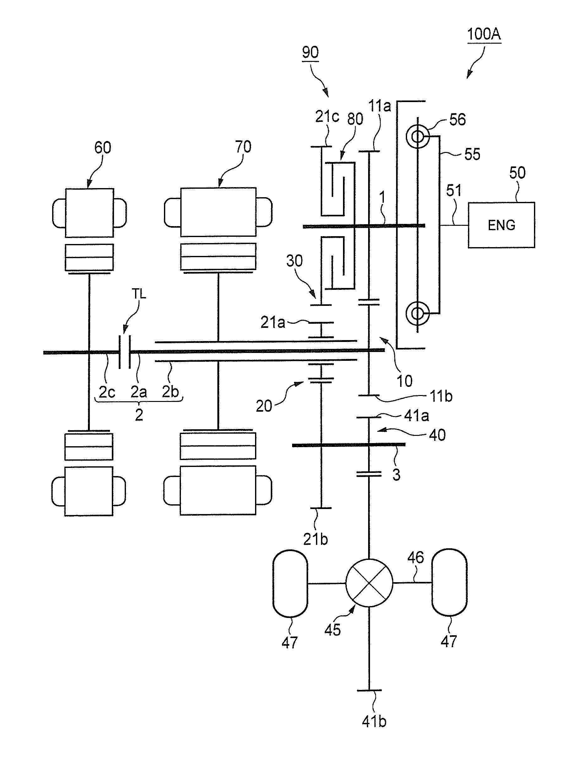 Drive apparatus for hybrid vehicle