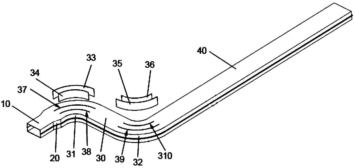 Noise reduction air duct of an automobile air conditioner