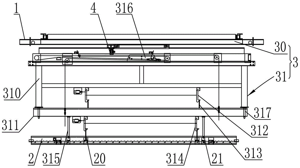 Intelligent parking equipment of roadway and method for modifying parking area thereof