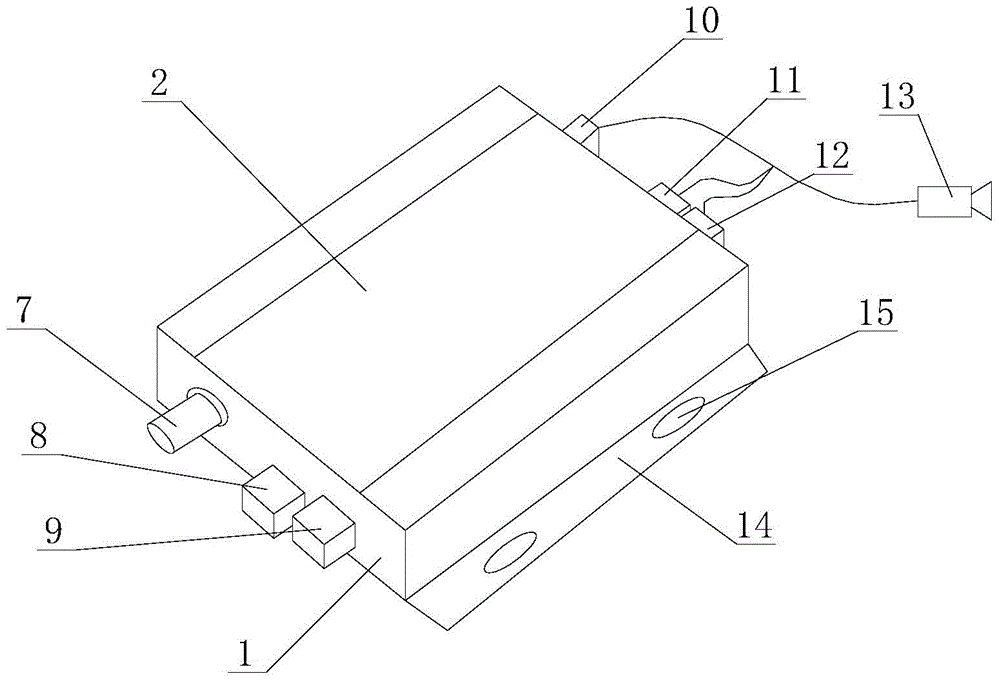 Monitoring three-in-one lightning protector