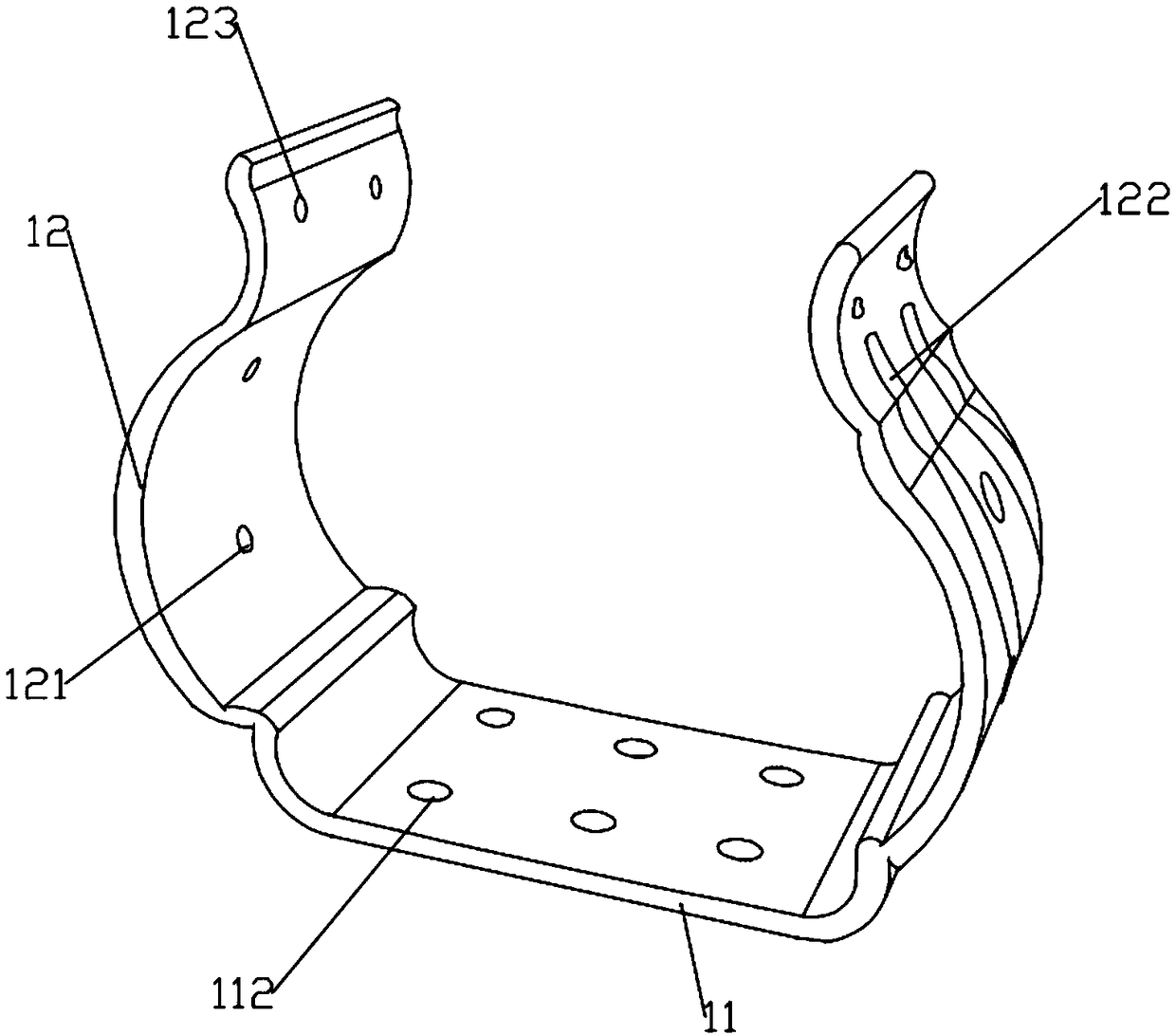 Fixing device for animal sensor