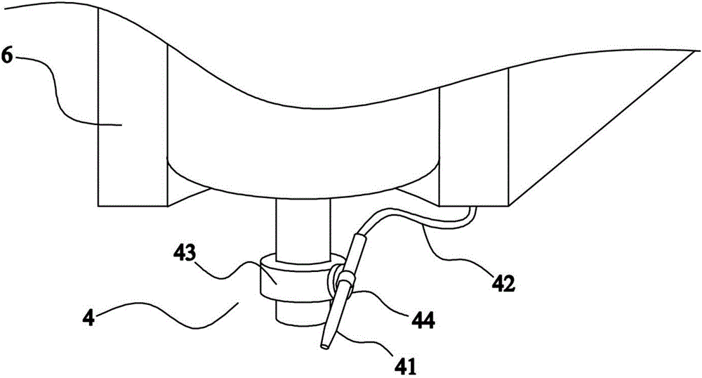 Drilling machine with metal filling cleaning device