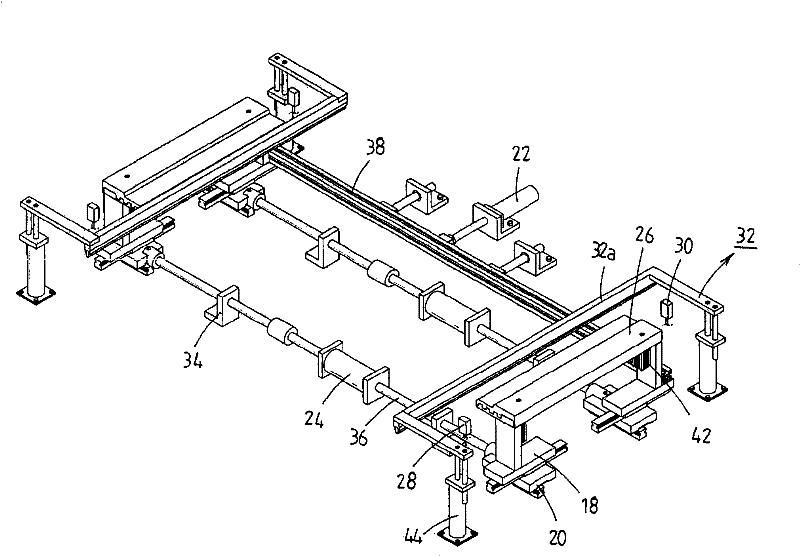 Cloth tensioning apparatus in embroidering machine