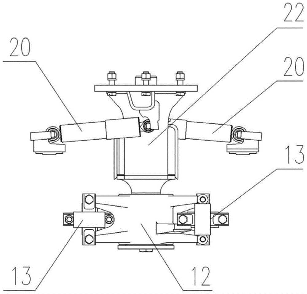 Large axle load rail vehicle bogie