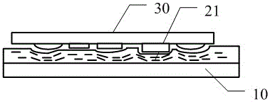 Packaging box with 3D effect and production method thereof