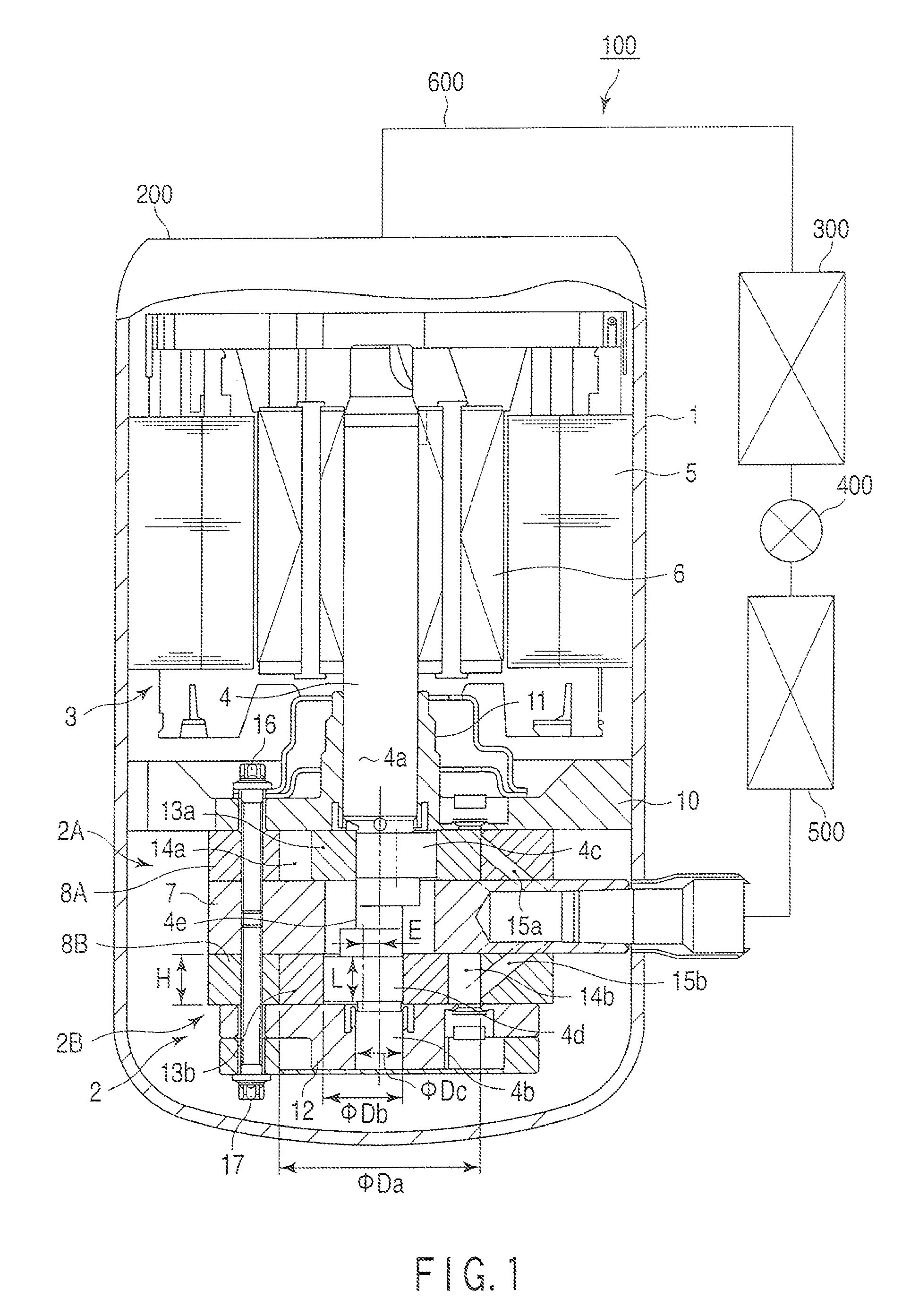 Rotary compressor and refrigeration cycle equipment