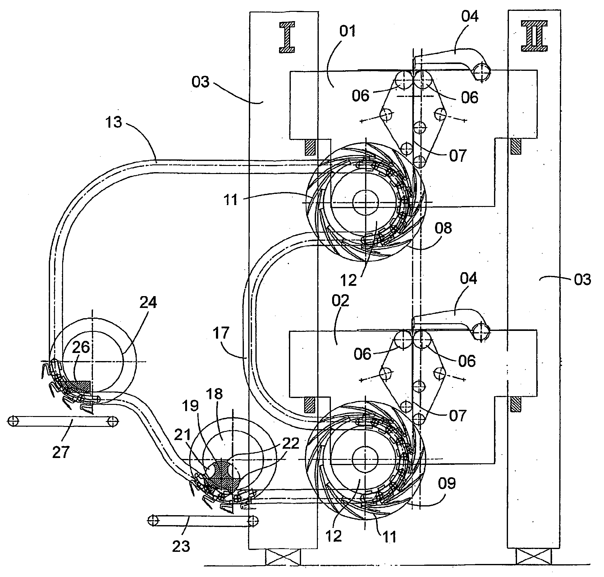 Device for delivering printed products and machine and method for processing printed products