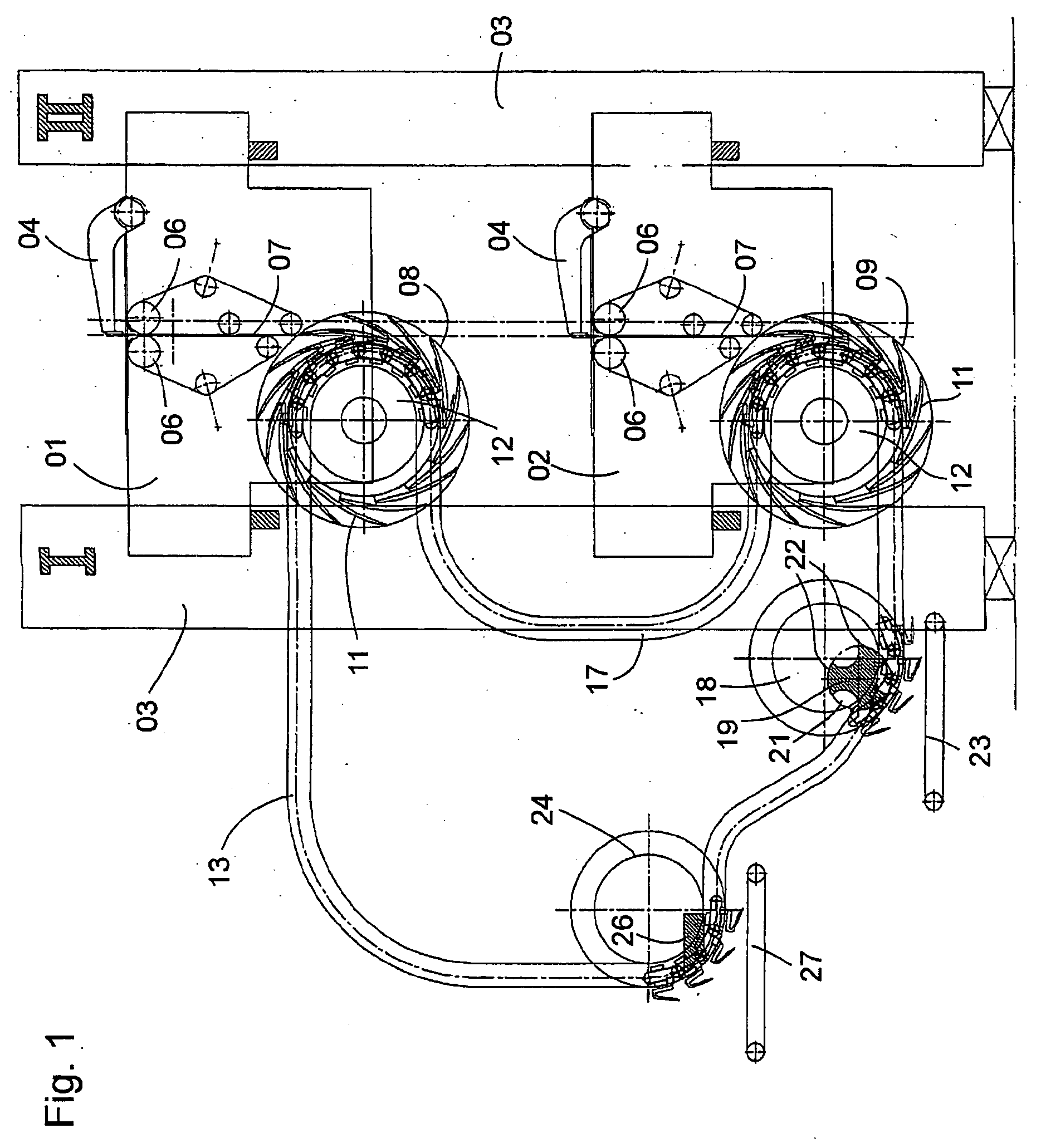 Device for delivering printed products and machine and method for processing printed products
