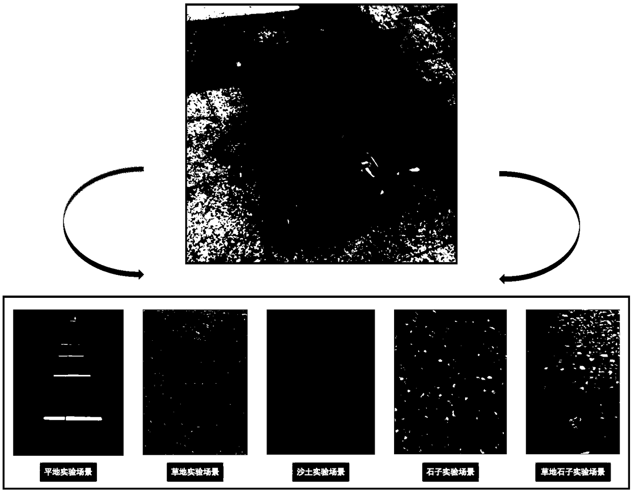 Terrain classification and recognition method based on learned vibration information